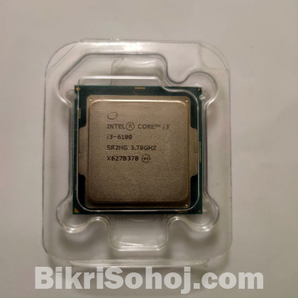 Intel core i3-6100 6th gen processor